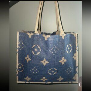 Blue stylish Tote Bag